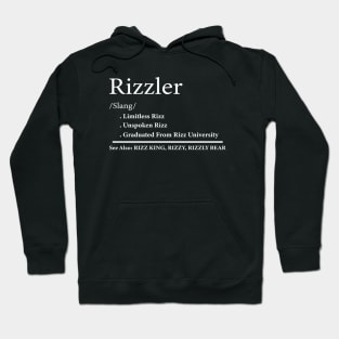 W Rizz The Rizzler Definition Funny Meme Quote Hoodie